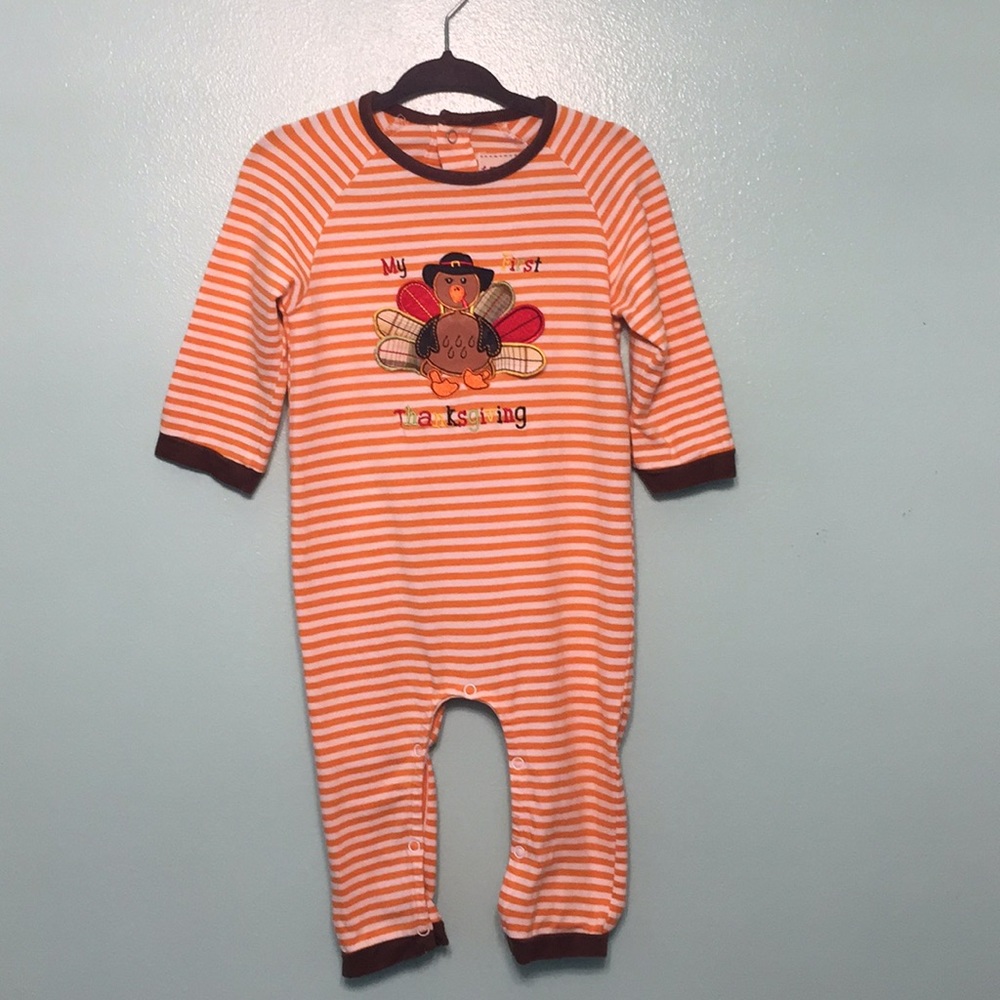 Toffee Apple “My first Thanksgiving” romper